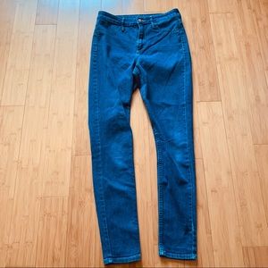 & Denim High Waisted Skinny Jeans